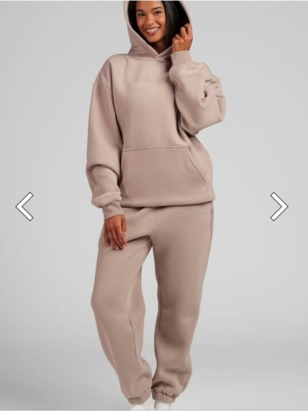 Comfrt Fleece Hoodie & Sweatpant Jogger Bottom Medium Unisex Relaxed Fit